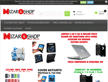 Tablet Screenshot of mizar4shop.com